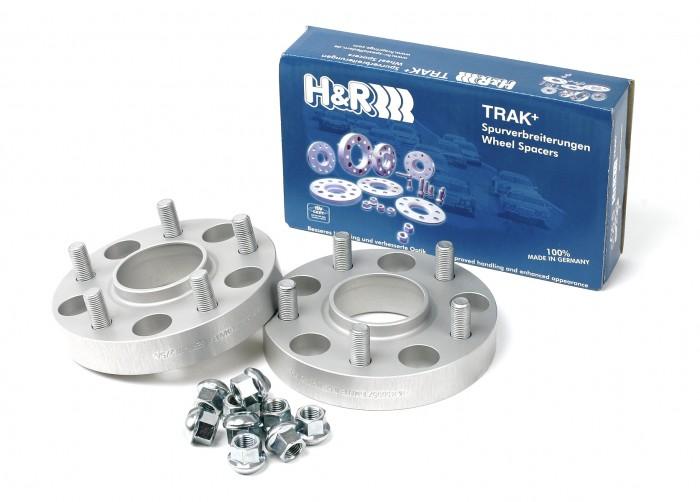 H&R Trak+ 10mm DR Spacer Bolt Pattern 5/108 CB 63.3mm Bolt Thread 14x1.5 - 17-19 Volvo S90/V90